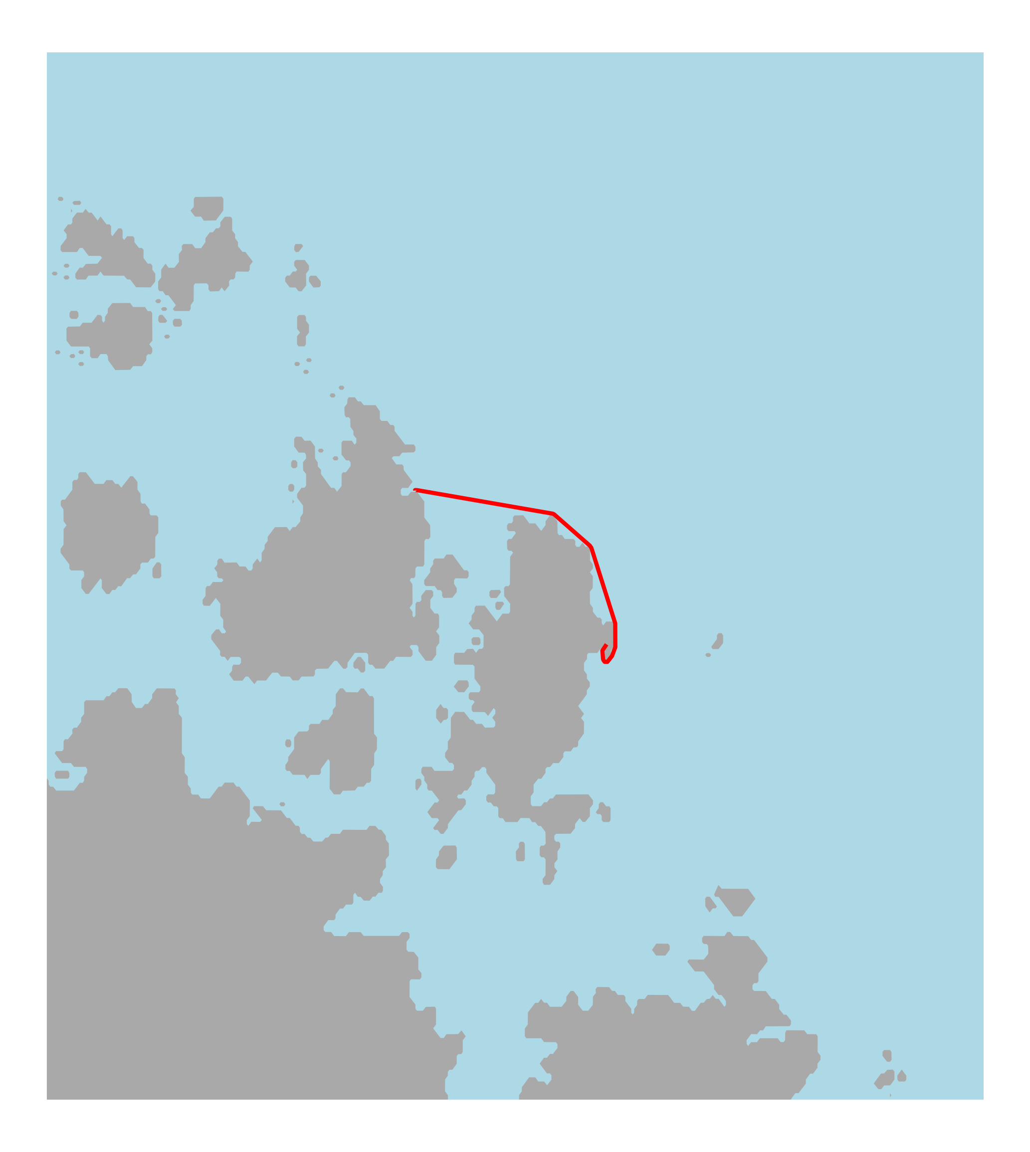 Trajet du jour 3 : Lundi